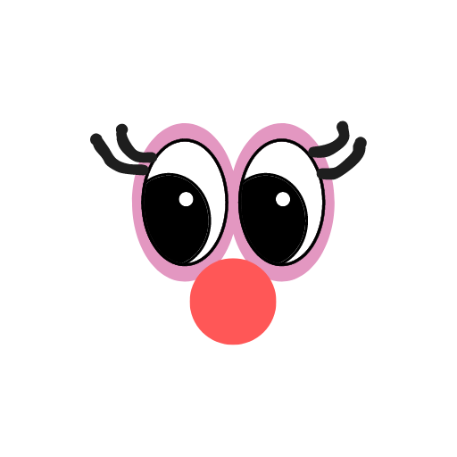 two googly eyes staring into space